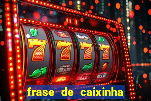 frase de caixinha de natal